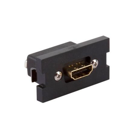 LEVITON WALLPLATES MOS HDMI BK 41290-HDE